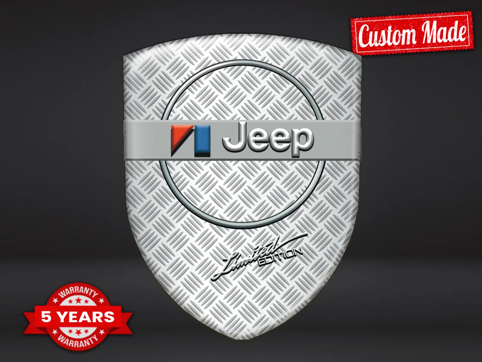 Jeep Stoßsticker Racing Exklusiv Modern Auto
